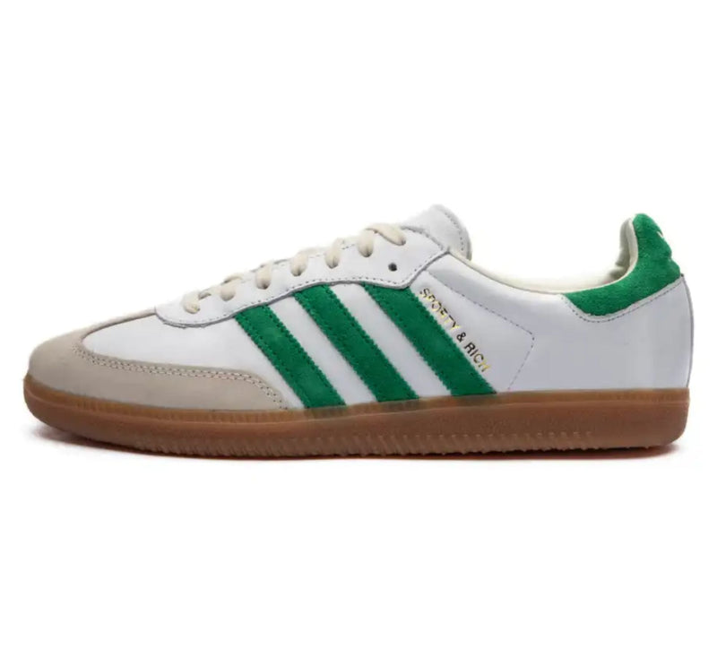 Sporty & Rich x adidas Samba OG Green